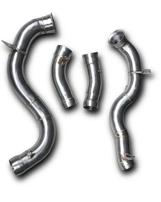 ANTZ - Mercedes Benz AMG GLC63 M177 Decat Downpipes 2017 2018 2019 2020 2021