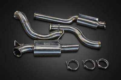 ANTZ - Ford FG FGX Turbo 4″ inch Polished Catback Stainless Steel 304 Exhaust System – Falcon Sedan Models only