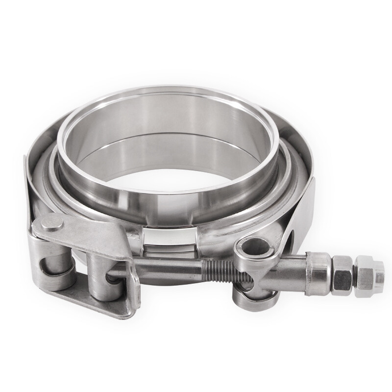 MISHIMOTO - Stainless Steel V Band Clamp, 3.5&quot; (88.9mm)
