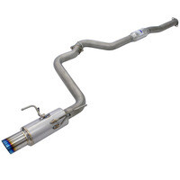 INVIDIA - Titan G5 Cat-Back w/Single Outlet - G5 Titanium (2009+ WRX/STi Sedan)