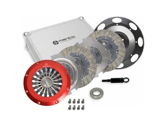 Mantic Twin Organic Cushioned Sprung 6spd Clutch Kit (STi 02-20/Liberty GT 04-09)