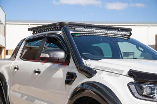 JTM AUTO - Black Powder Coated Stainless Steel Snorkel Kit To Suit Ford Ranger PX1 PX2 PX3