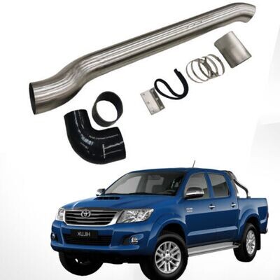 JTM AUTO - High Grade Stainless Steel Snorkel Kit To Suit Toyota Hilux N70 2005-2015