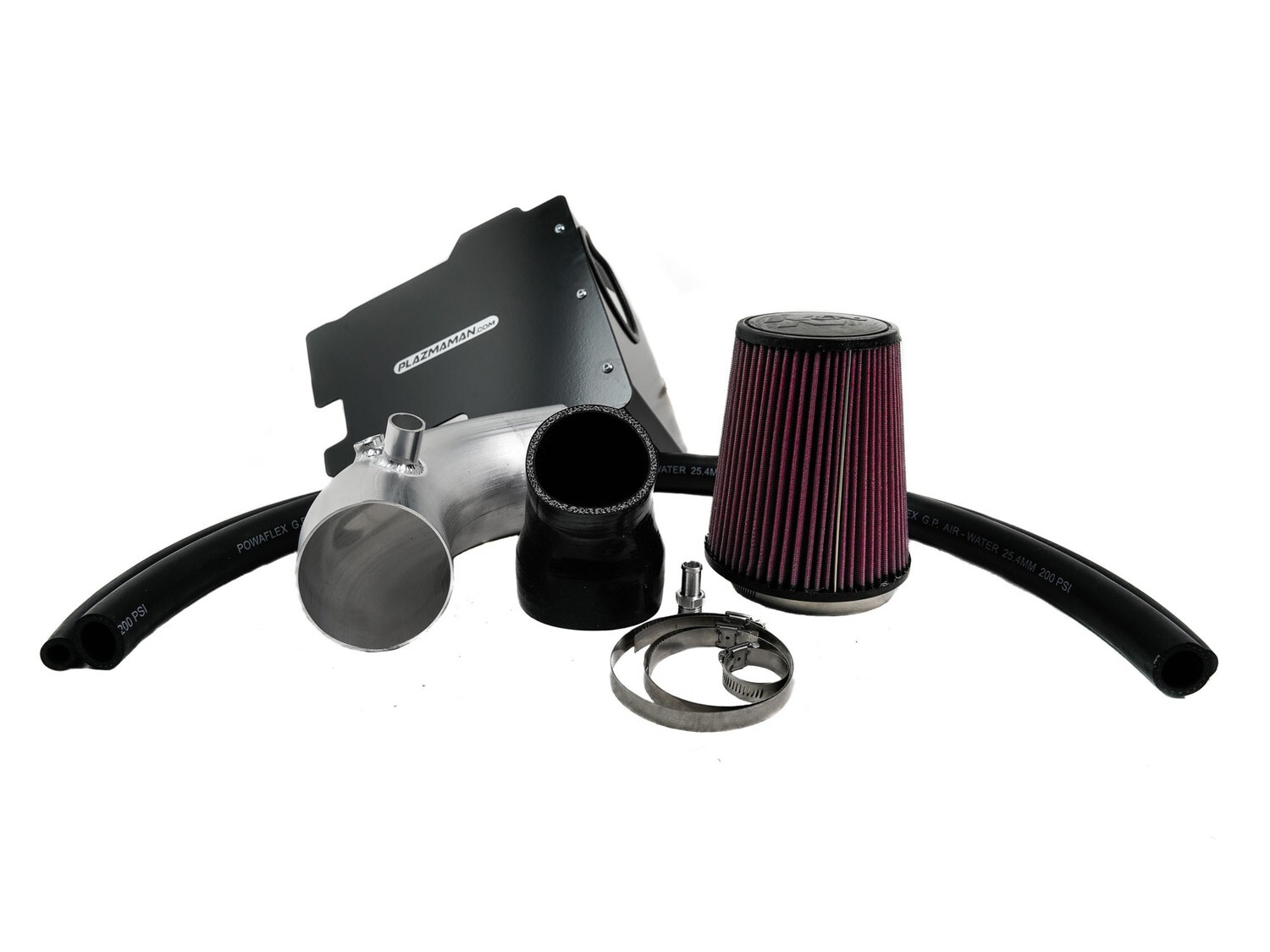 PLAZMAMAN - FORD FALCON FG COMBO BATTERY RELOCATION &amp; 4&quot; INTAKE KIT
