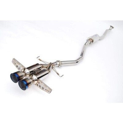 INVIDIA - R400 Signature Edition Cat Back Exhaust with Black Tips (WRX 22+)