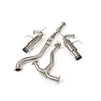 INVIDIA - N1 Cat-Back w/Ti Tips (WRX/STi/Forester 08-19 Sedan)