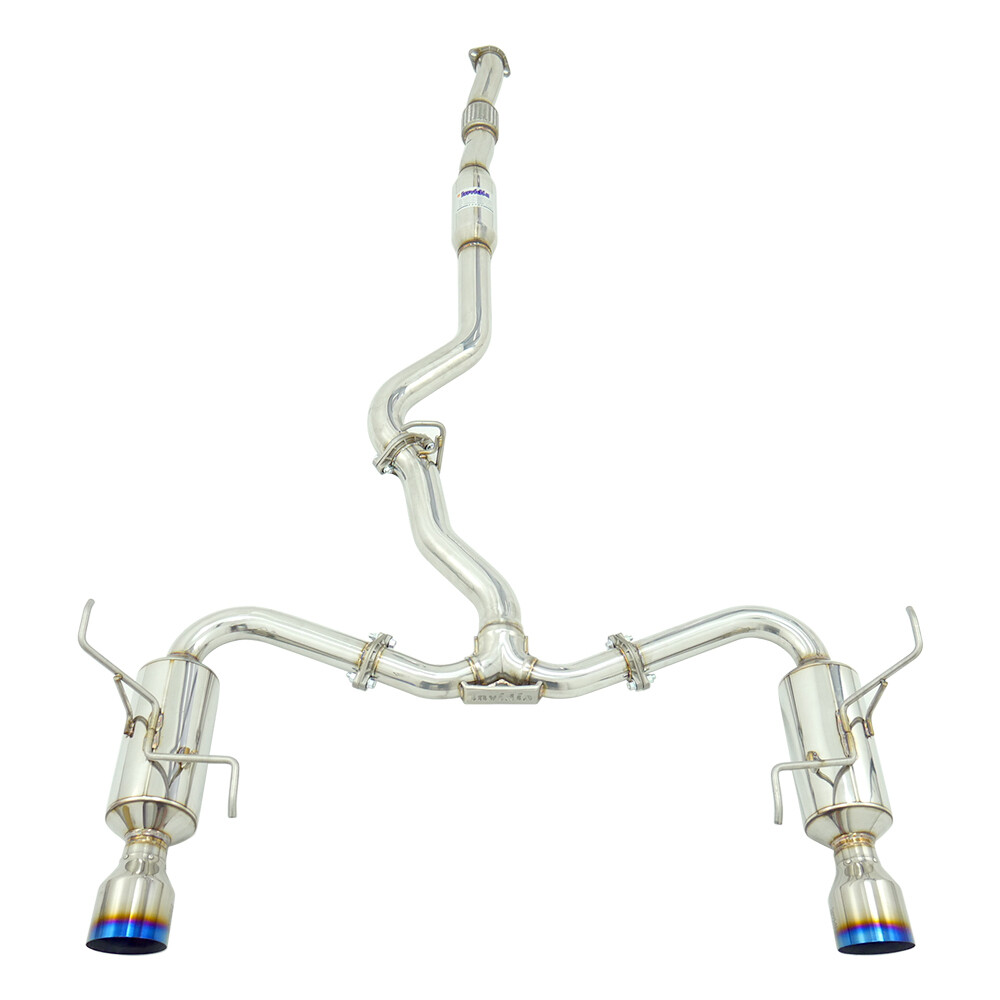 INVIDIA - R400 Cat Back Exhaust w/Ti Tips (Levorg 14-21)