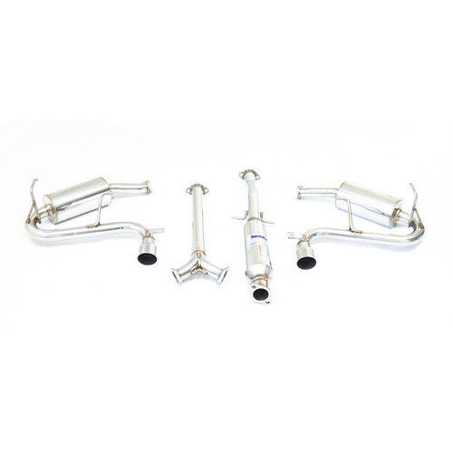 INVIDIA - G5 Titan Titanium Single Exit Cat Back Exhaust System (WRX/STi 2009+ Sedan)