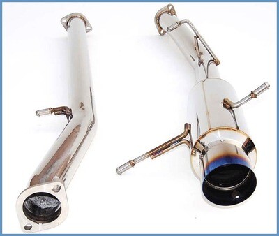 INVIDIA - N1 Cat-Back Exhaust Resonated (WRX/STI 01-07)