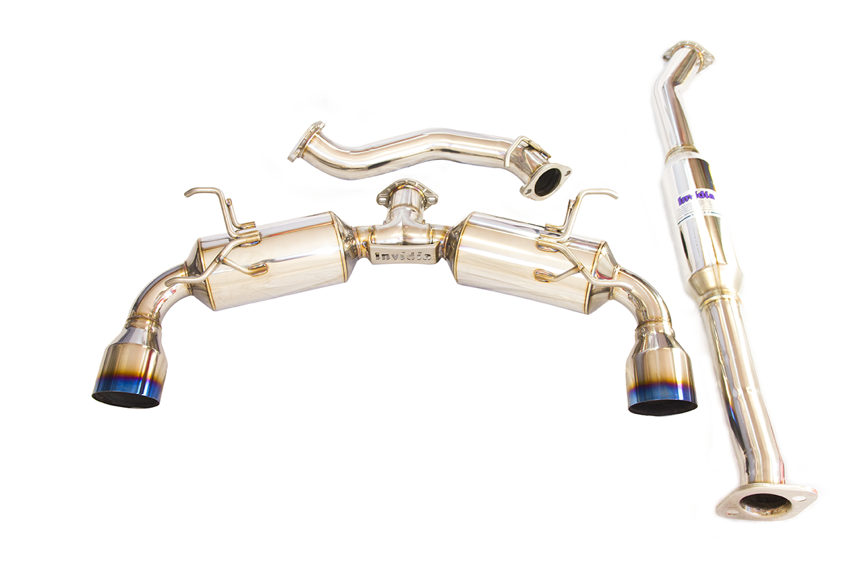 INVIDIA - N2 O2 Back Exhaust w/Catless Front Pipe, Black Tips (GR Yaris 20-21+)