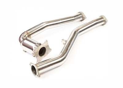 INVIDIA - J-Pipe w/Hi-Flow Cat (WRX 2015+ Manual)