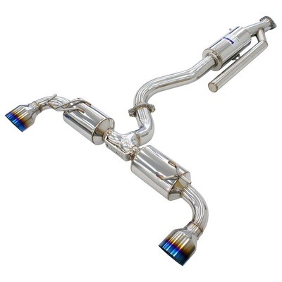 INVIDIA - N2 Cat Back Exhaust w/Ti Tips (Toyota GR Yaris 2020+)