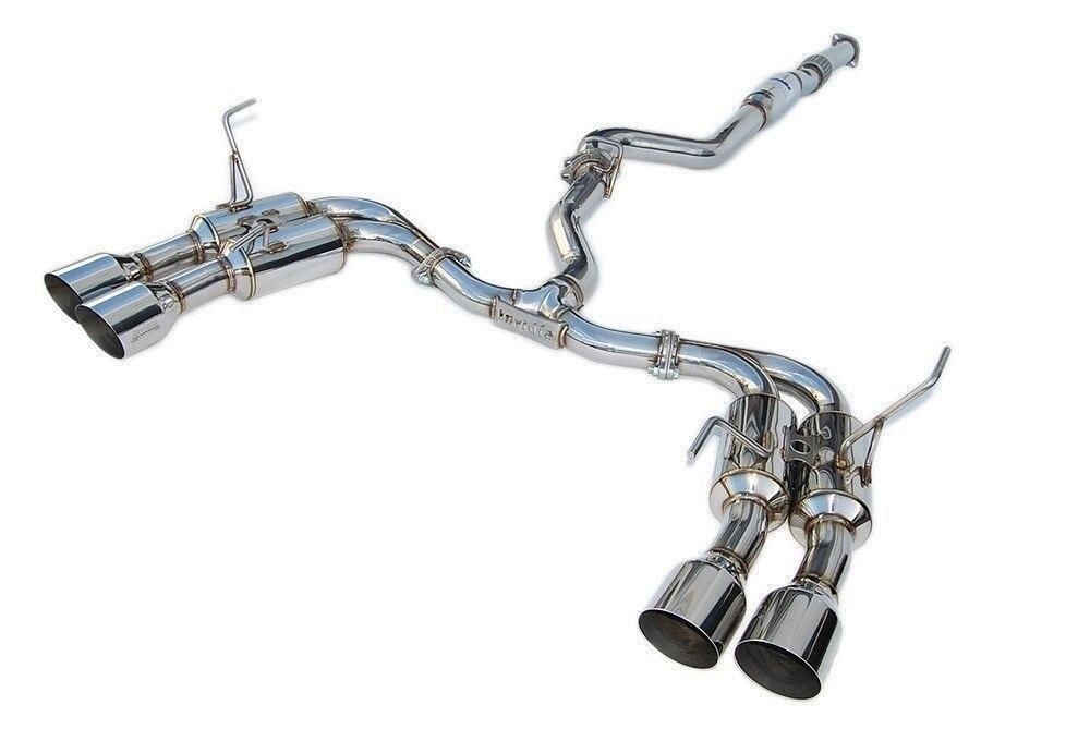 INVIDIA - R400 Cat-Back Exhaust - Polished Tips (Levorg 2014+)