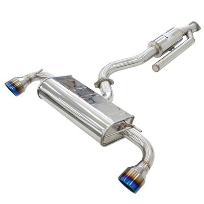 INVIDIA - Q300 Cat Back Exhaust w/Ti Tips (Toyota GR Yaris 2020+)