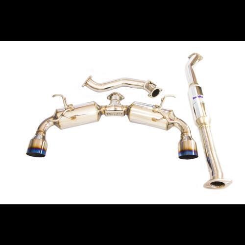 INVIDIA - 70mm N2 Cat Back Exhaust w/Ti Tips (BRZ/86 12-22/GR86)