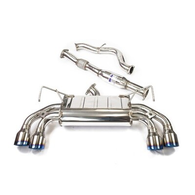 INVIDIA - Q300 Turbo Back Exhaust (Mark 6 Golf GTi)