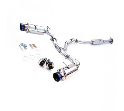 INVIDIA - N1 Cat Back Exhaust - Ti Tips (BRZ/86/GR86)