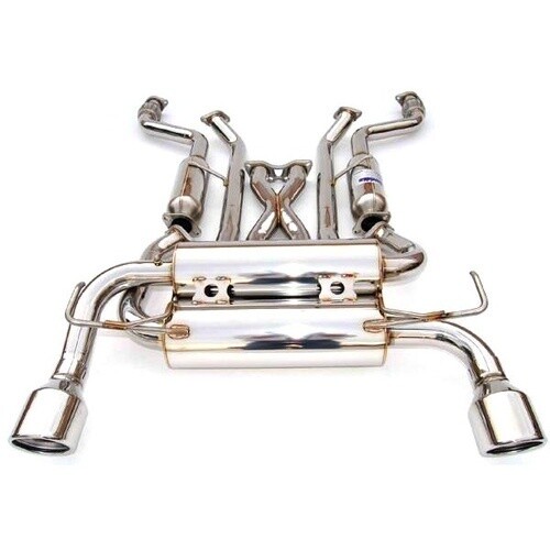 INVIDIA - Gemini Cat-Back w/Straight Cut SS Tips (Nissan 370Z 09-19)