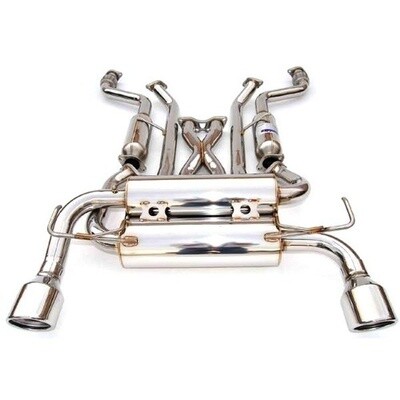 INVIDIA - Gemini Cat-Back w/Straight Cut SS Tips (Nissan 370Z 09-19)