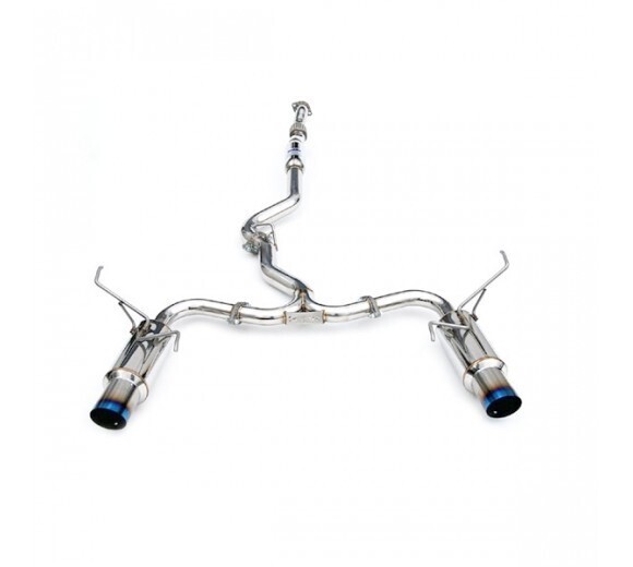 INVIDIA - N1 Cat Back Exhaust - Ti Tips (WRX 11-14/STi 08-14 Hatch)