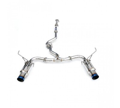 INVIDIA - N1 Cat Back Exhaust - Ti Tips (WRX 11-14/STi 08-14 Hatch)