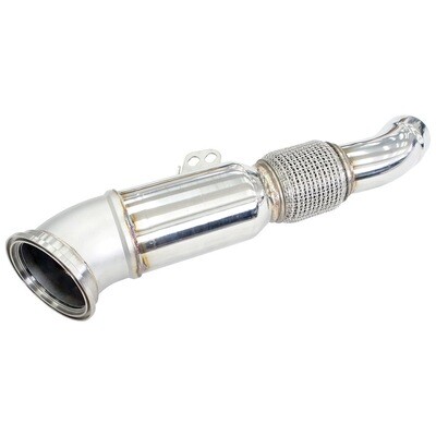 INVIDIA - Down Pipe/Test Pipe w/Hi Flow 100cel Cat (EVO X)