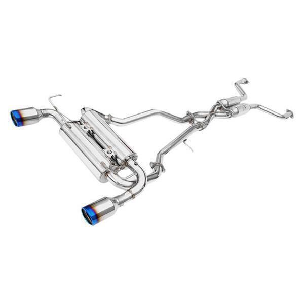 INVIDIA - Gemini Cat-Back w/Str-Cut Ti Tips (Skyline/Infiniti 07-13 Coupe)