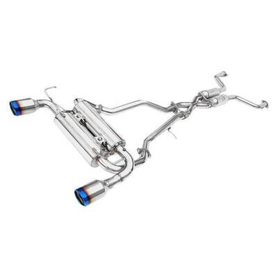 INVIDIA - Gemini Cat-Back w/Str-Cut Ti Tips (Skyline/Infiniti 07-13 Coupe)