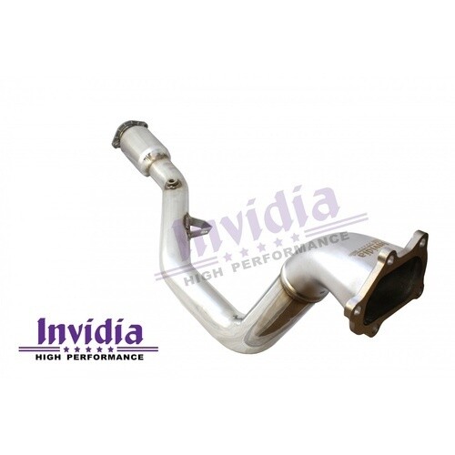 INVIDIA - Downpipe w/Hi-Flow Cat - Aus Spec (WRX 08-14/STi 08-20/FXT 08-12 Manual)