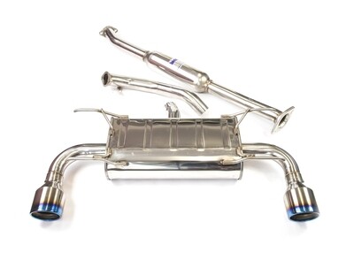 INVIDIA - Q300 Cat Back Exhaust 70mm - Ti Tips (BRZ/86/GR86)
