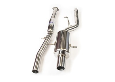 INVIDIA - G200 Cat Back Exhaust w/Stainless Tip (Forester 03-07)