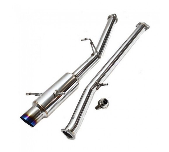 INVIDIA - N1 Turbo Back Exhaust w/Ti Tips (WRX VA 15-21 (Manual))