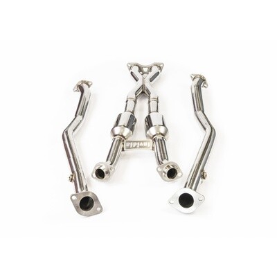 INVIDIA - N1 Turbo Back Exhaust - Ti Tips (STi 2015+ Sedan)