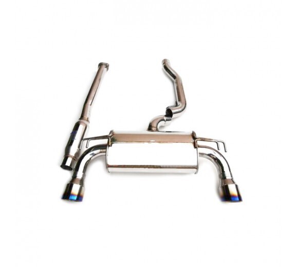 INVIDIA - Q300 O2 Back Exhaust (EVO X)