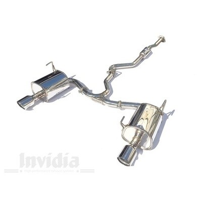 INVIDIA - Q300 Cat-Back Exhaust w/SS Tips (Levorg 14-19)