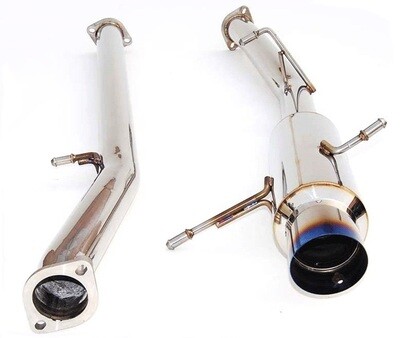 INVIDIA - N1 Cat-Back Exhaust - Non Resonated (WRX 01-07)