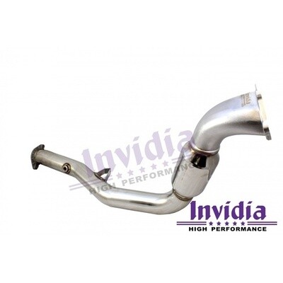 INVIDIA - Downpipe w/Hi-Flow Cat - Aus Spec (WRX/STi/Liberty/Forester Auto)