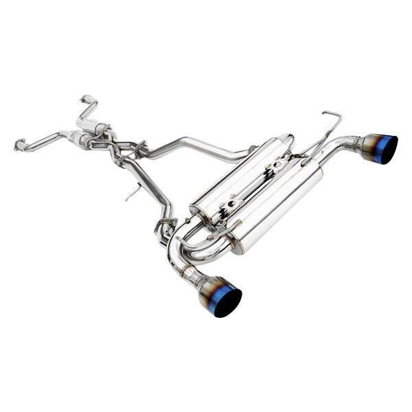 INVIDIA - Gemini Cat Back Exhaust with Ti Rolled Tips (Skyline/G35 Coupe 03-06)