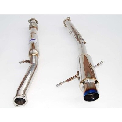 INVIDIA - N1 Turbo-Back Exhaust - Non Resonated (STi 01-07)
