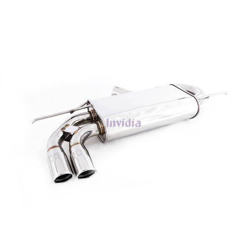 INVIDIA - Cat-Back Exhaust w/Round Rolled Ti Tips (Golf R 17-19)