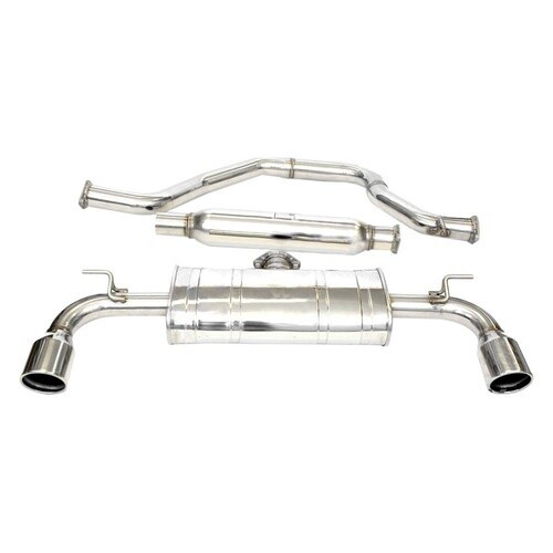 INVIDIA - Q300 Cat-Back Exhaust w/SS Tips (Golf R 13-17)