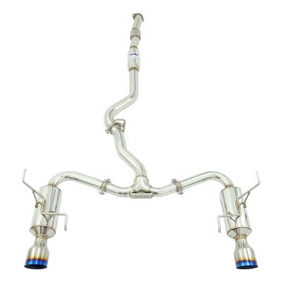 INVIDIA - R400 Cat-Back Exhaust (Forester/WRX 08-10 Sedan)
