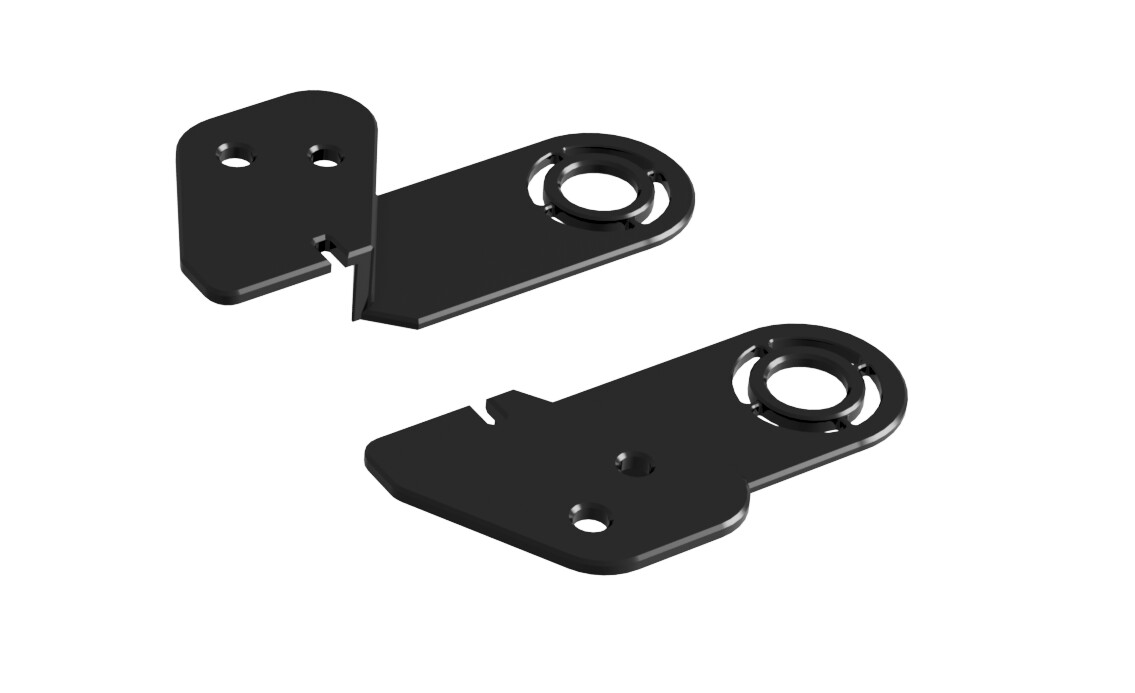 DALTA - Billet Radiator Brackets (FG/FGX Falcon)