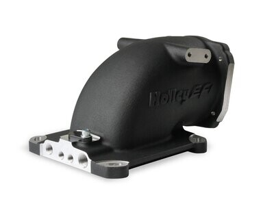 HOLLEY - EFI Throttle Body Intake Elbow - Black Finish