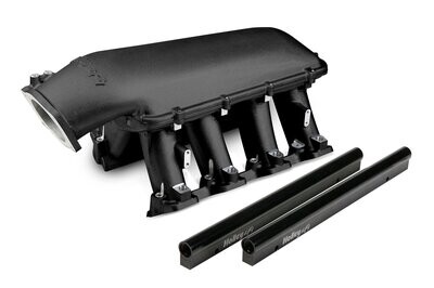 HOLLEY - LS HI-RAM EFI Manifold - Black (GM LS1/LS2/LS6)