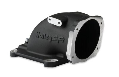HOLLEY - EFI Throttle Body Intake Elbow - Black Finish