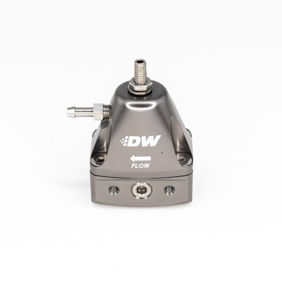 DEATSCHWERKS - DWR1000iL In-Line Adjustable Fuel Pressure Regulator - Titanium