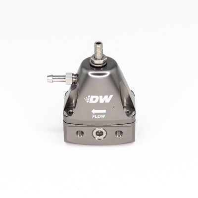 DEATSCHWERKS - DWR1000iL In-Line Adjustable Fuel Pressure Regulator - Titanium