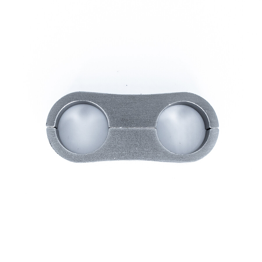 DEATSCHWERKS - Titanium Billet Dual Hose Separator to Suit -10 PTFE and -8 CPE Hose (15.9mm)