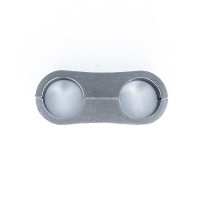 DEATSCHWERKS - Titanium Billet Dual Hose Separator to Suit -10 PTFE and -8 CPE Hose (15.9mm)